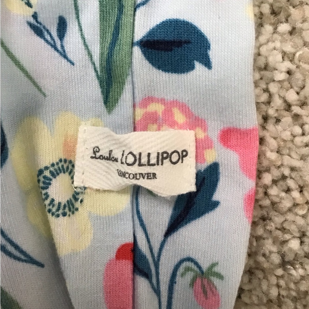 LOULOU LOLLIPOP Ruffle Floral Romper | Size 0-3M - Picture 3 of 5